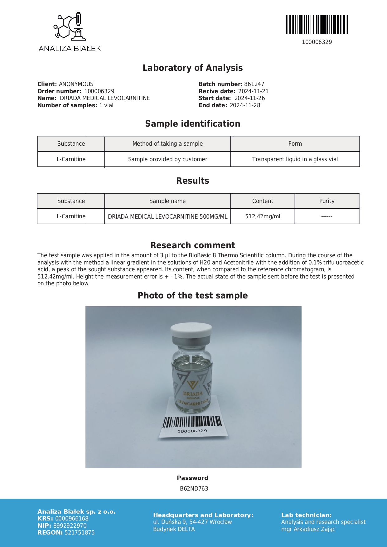 l-carnitina